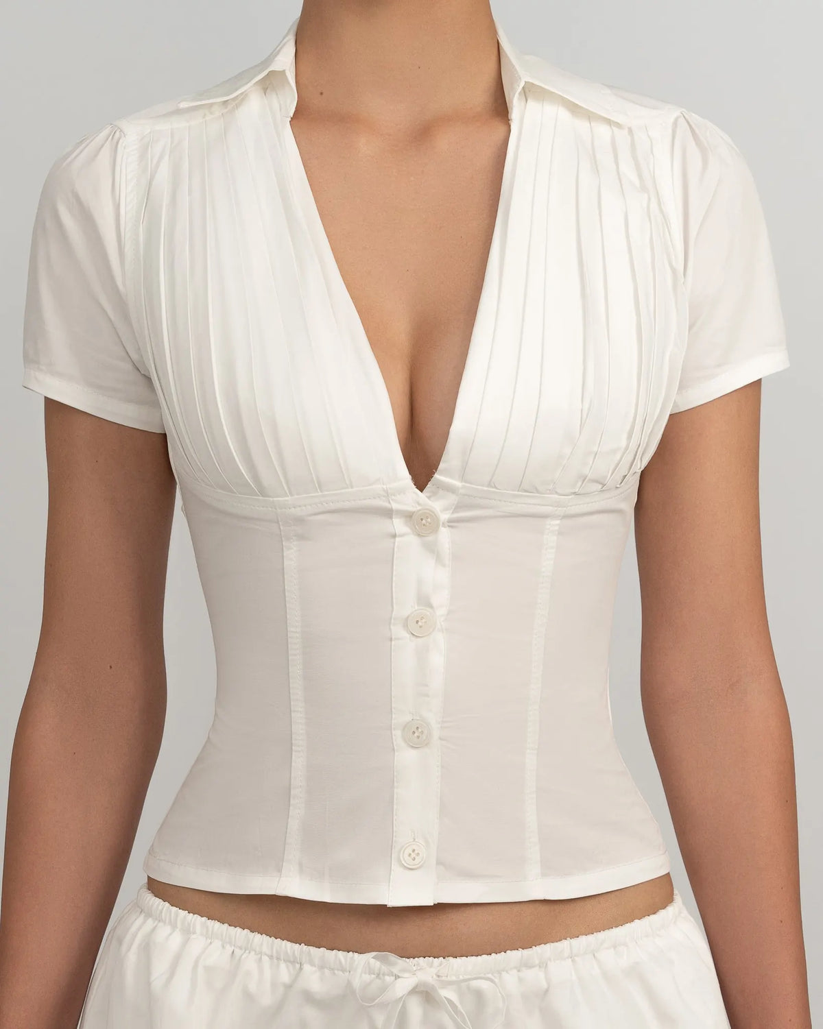 Celeste Jupe pour Femme - Blanc
