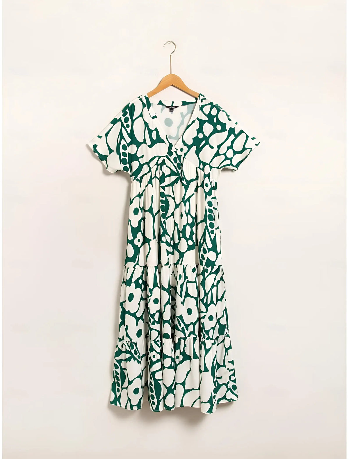 Dawnfield Robe Maxi à Imprimé Fleuri pour Femme - Vert