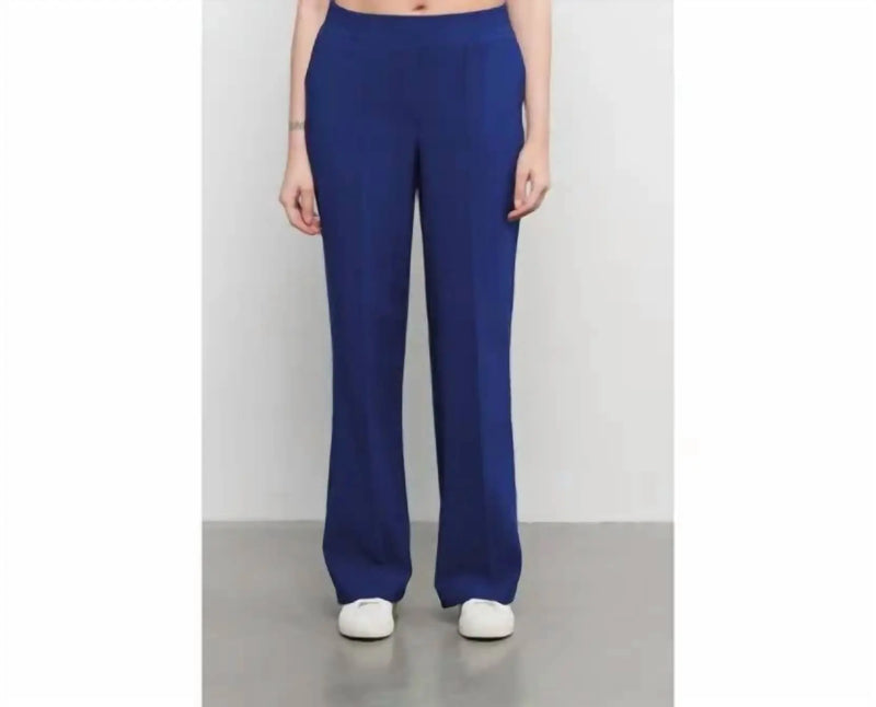 Chrissy Pantalon Confort pour Femme - Bleu Nuit