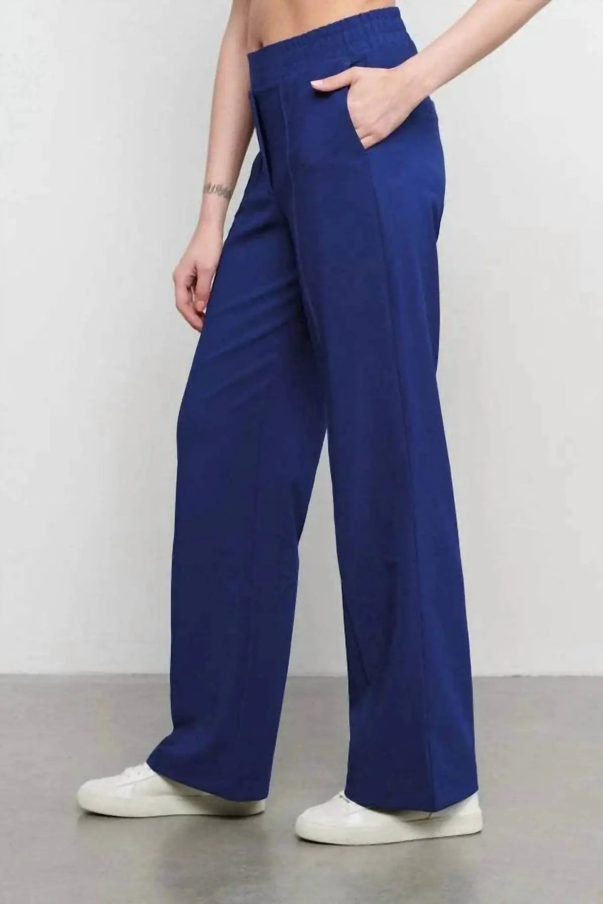 Chrissy Pantalon Confort pour Femme - Bleu Nuit