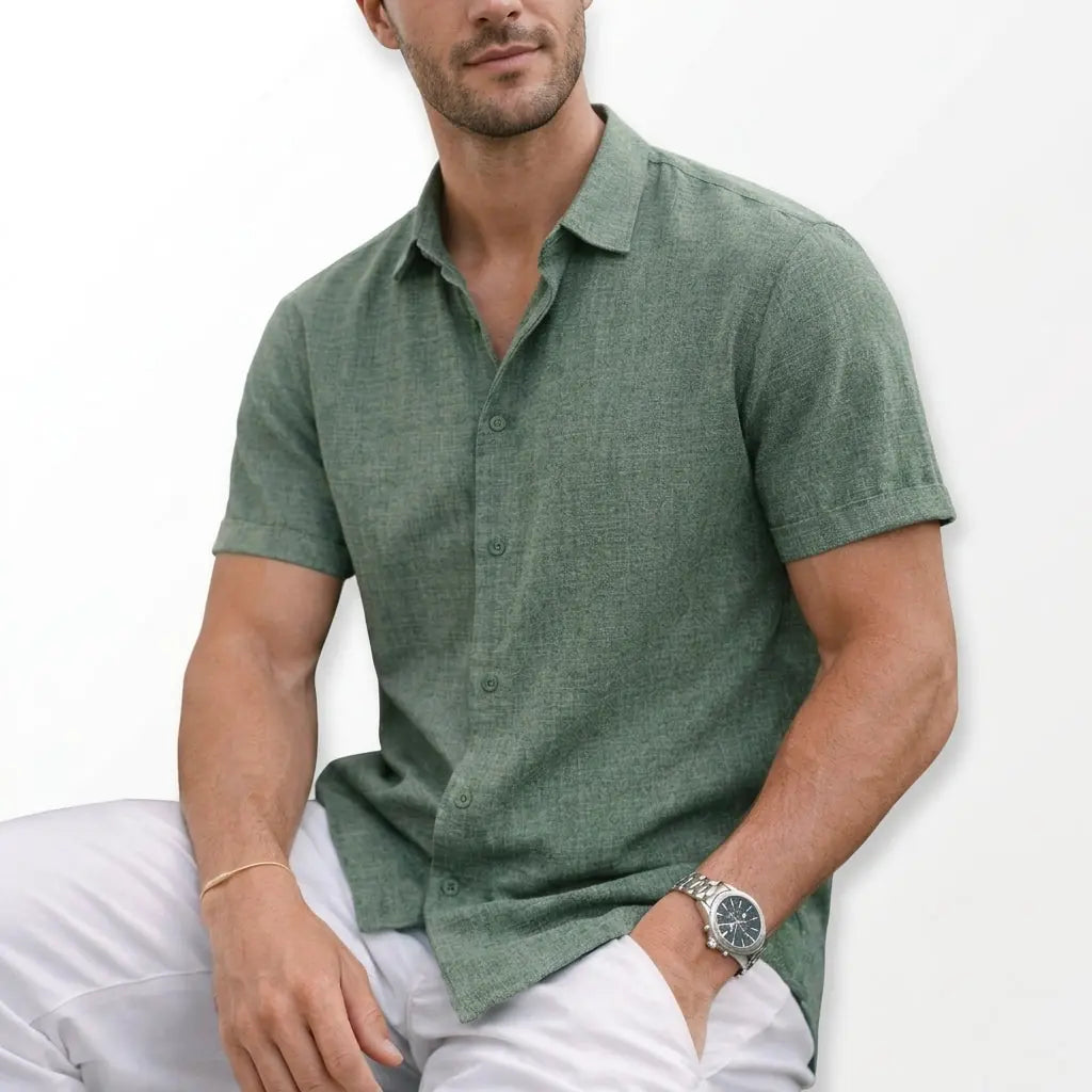 Oliver Chemise Boutonnée en Coton pour Femme - Vert