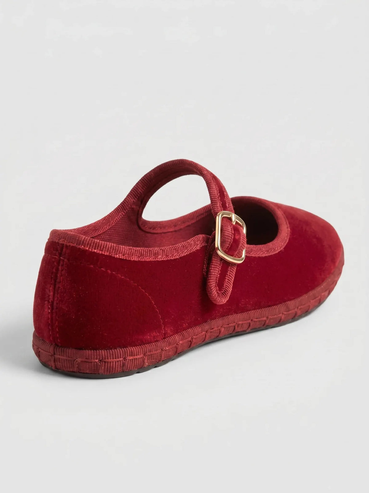 Calisto Ballerines à Boucle, Légères et Confortables pour Femme - Rouge