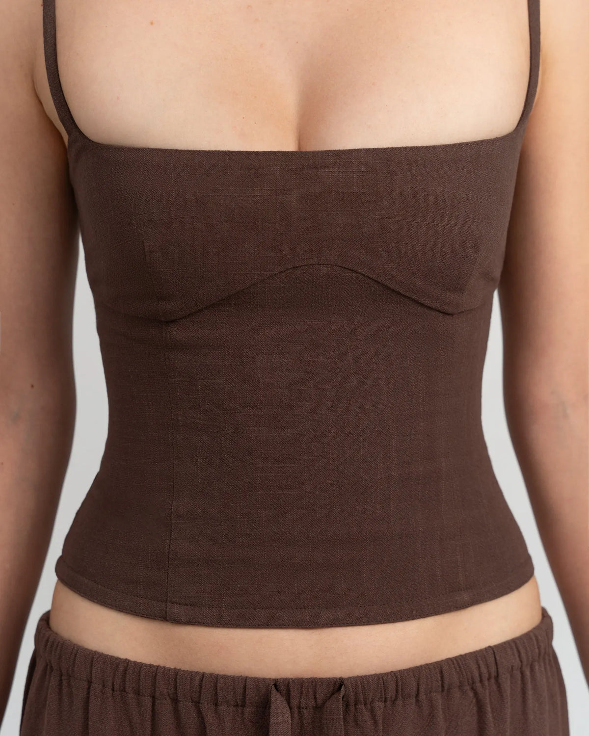 Carolyn Jupe pour Femme - Marron