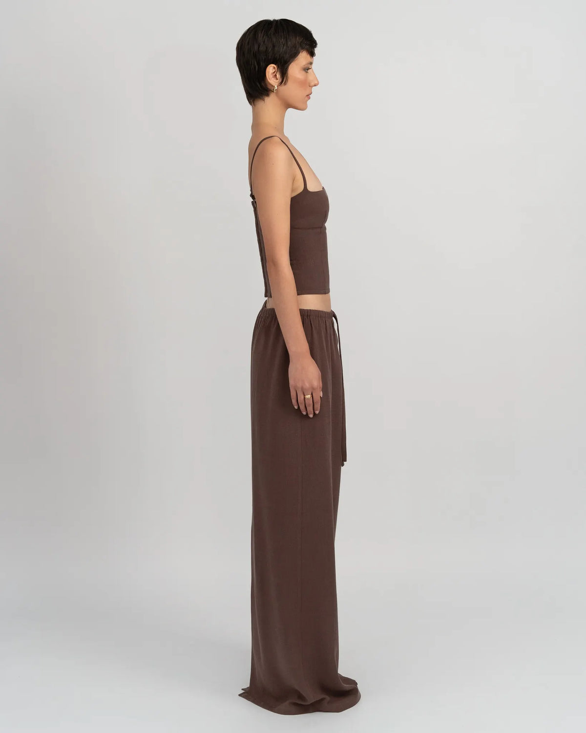 Carolyn Jupe pour Femme - Marron